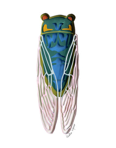 Cicada print