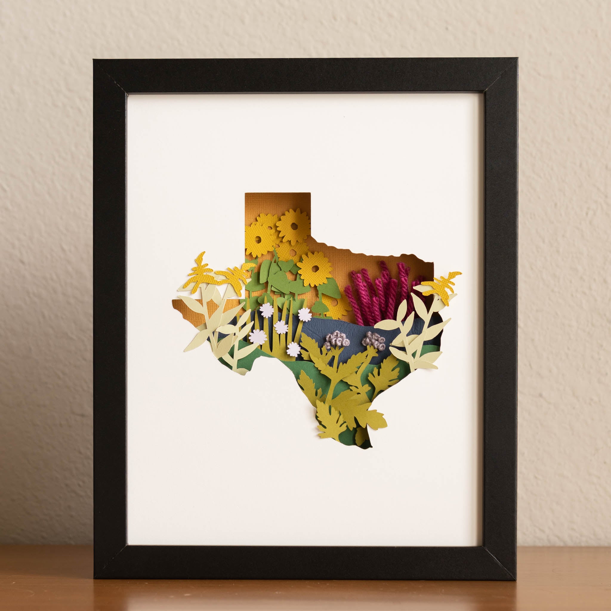 DIY Art Kit - Texas Wildflower Art Instructions