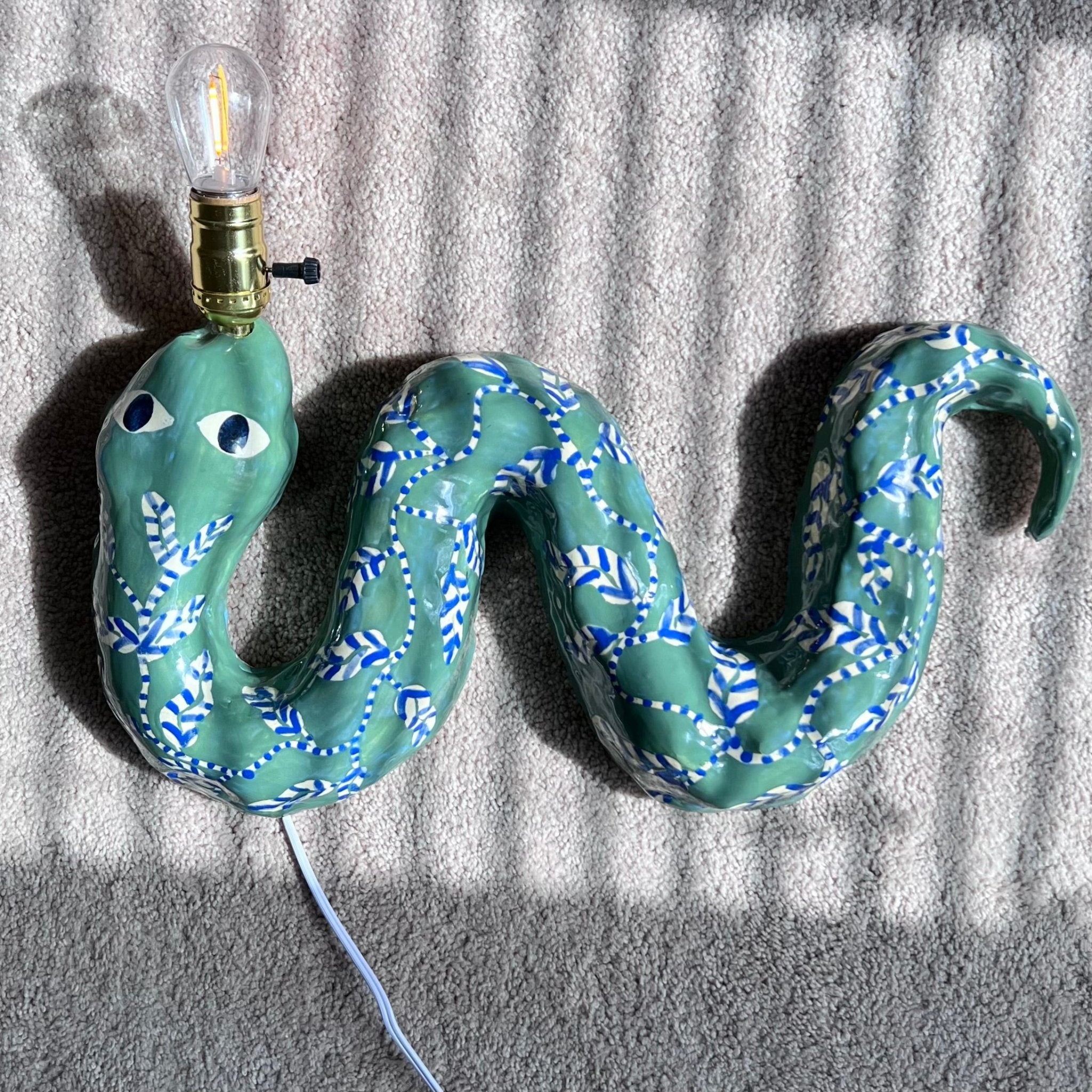 Snake Lamp 1