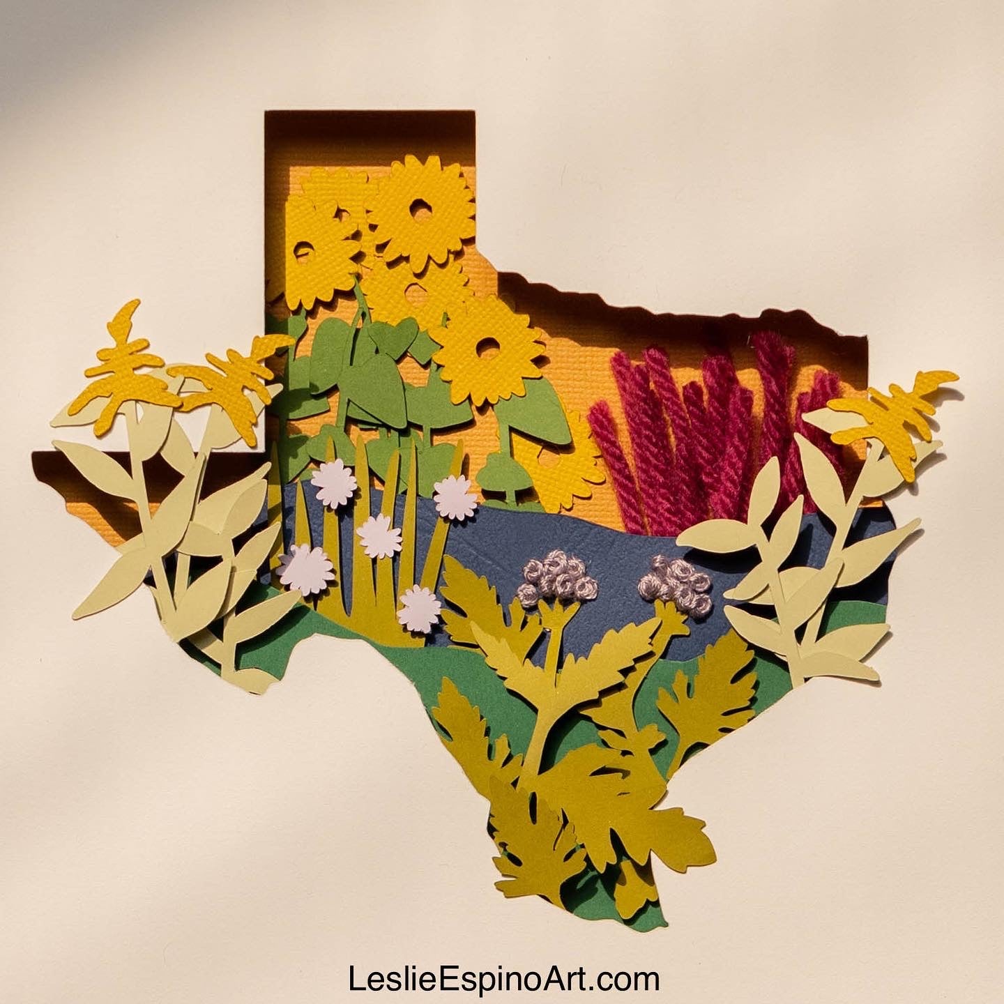 DIY Art Kit: Texas Wildflower